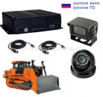 Автомобильный видеорегистратор Комплект видеонаблюдения для спецтехники NSCAR ST201_HDD