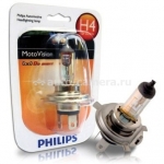 Лампа Philips Н4 12v 60\55w Vision Moto +30% блистер 1 шт.