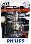 Лампа Philips НS1 12v 35\35w CityVision Moto +30% блистер 1 шт.